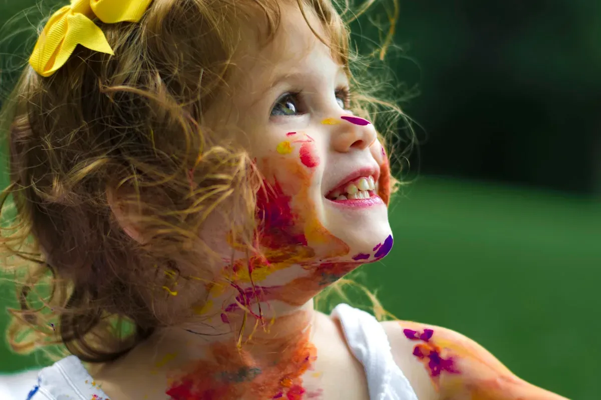 Toddlers engaged in creative activities at the Ottawa Art Gallery
