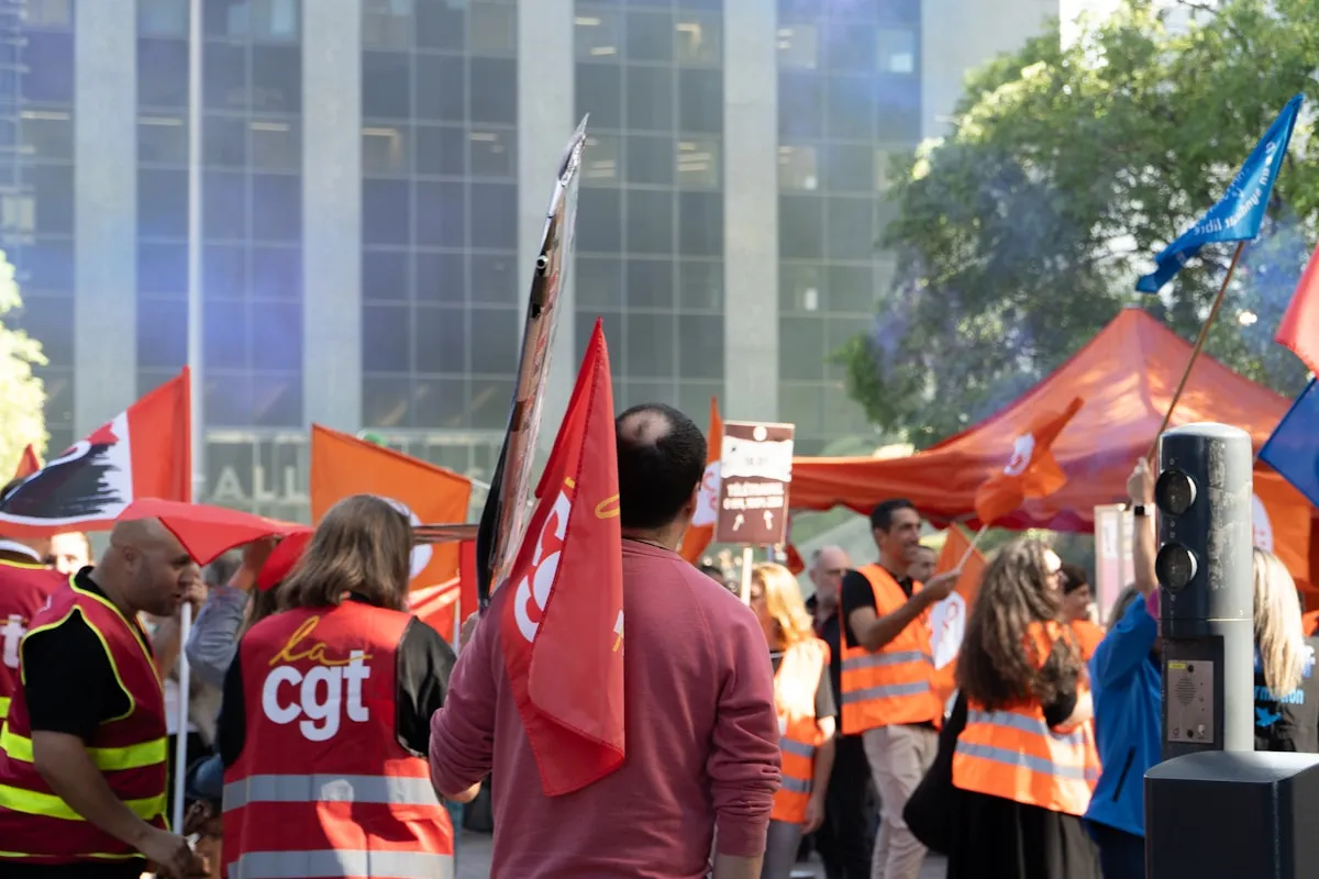 PSAC union rally on Parliament Hill