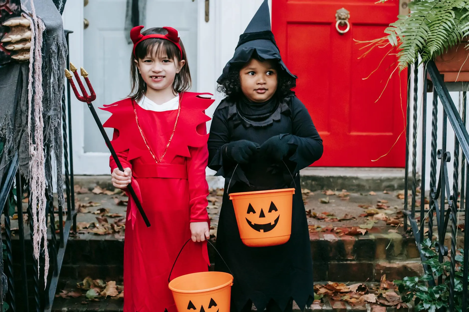 Halloween safety - well-lit trick-or-treating