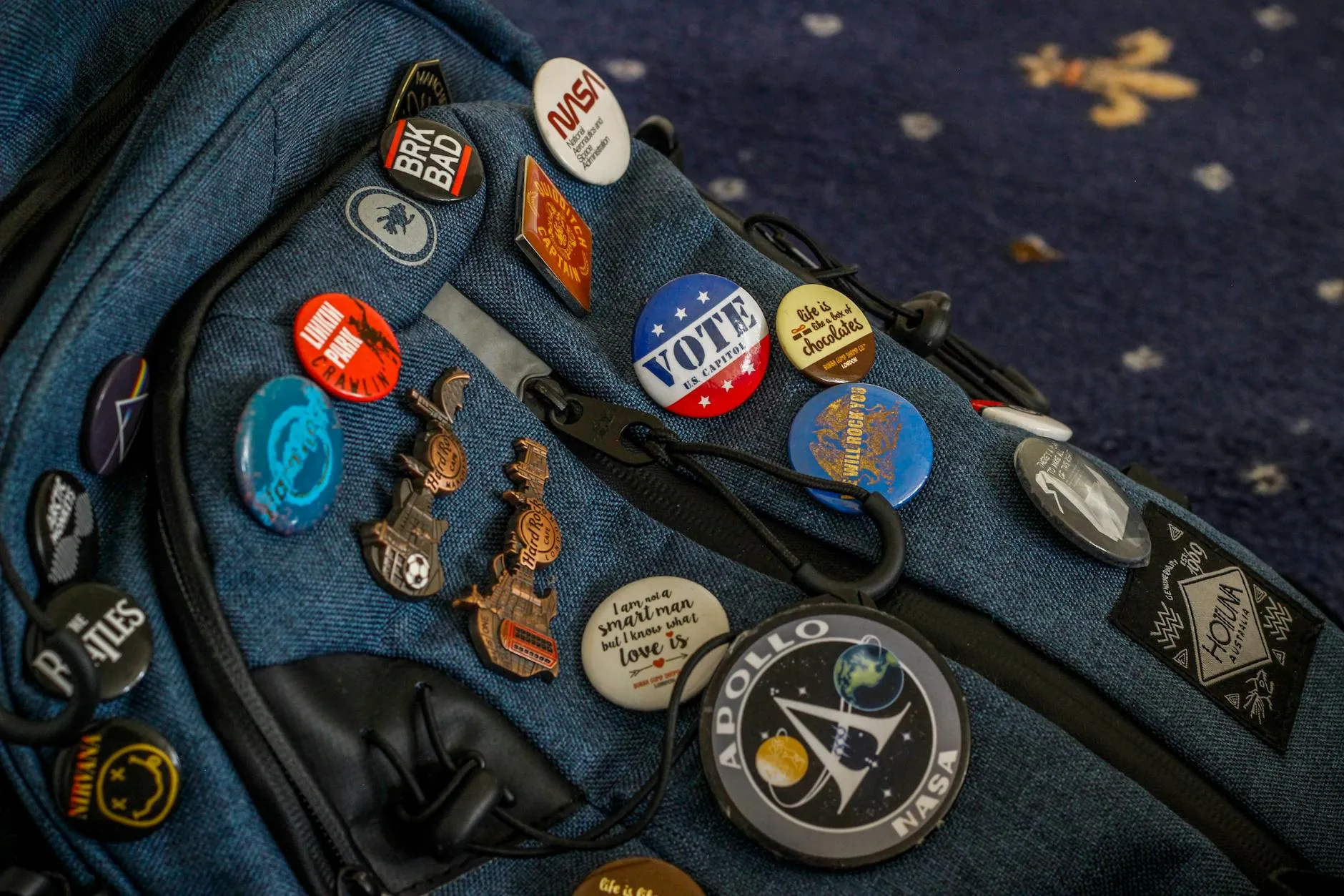 Hard Rock Ottawa music memorabilia display