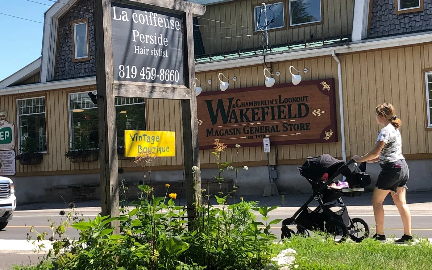 Wakefield General Store in the walkable Wakefield village core