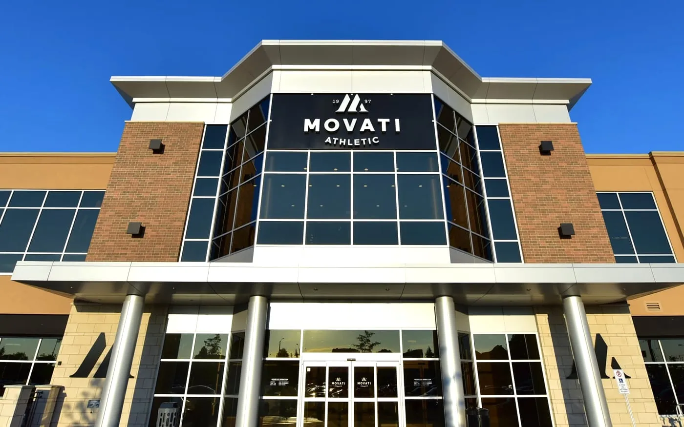 Movati Athletic Nepean exterior at the Meadowlands-area flagship club
