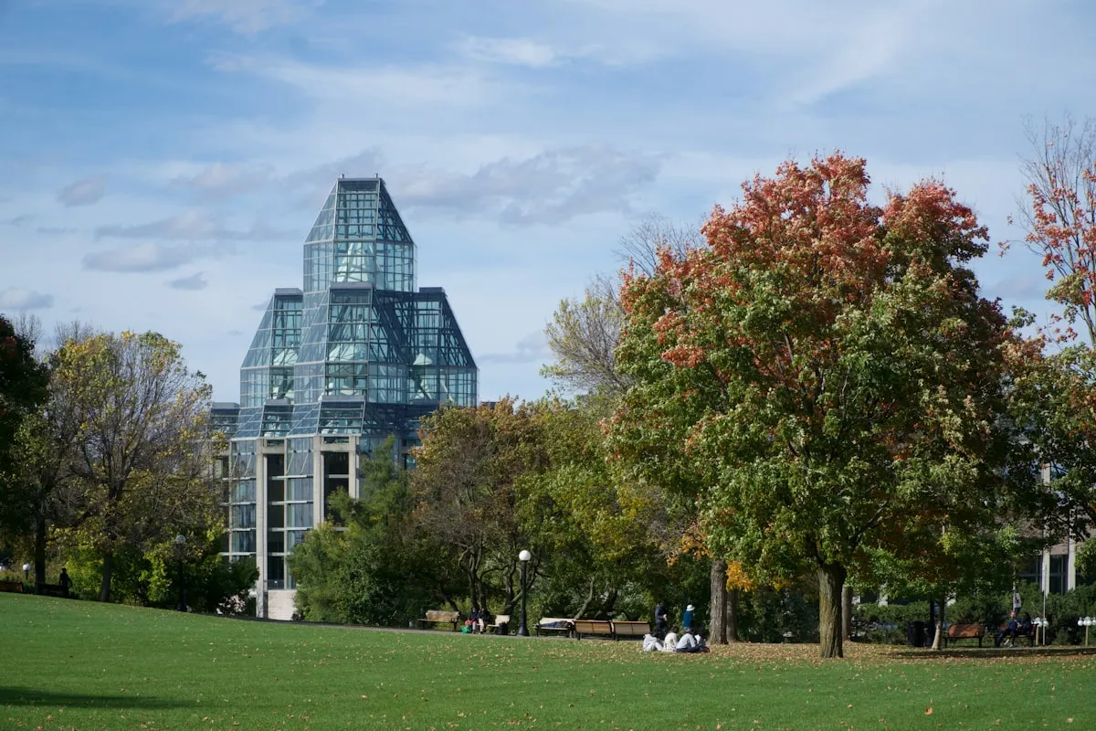 The Canadian Museum of Nature's distinctive copper dome in Ottawa