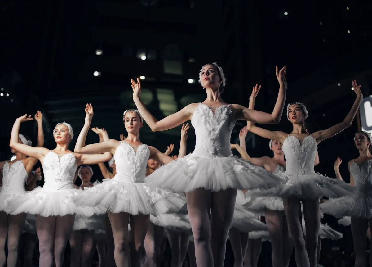 Ballet dancers performing The Nutcracker