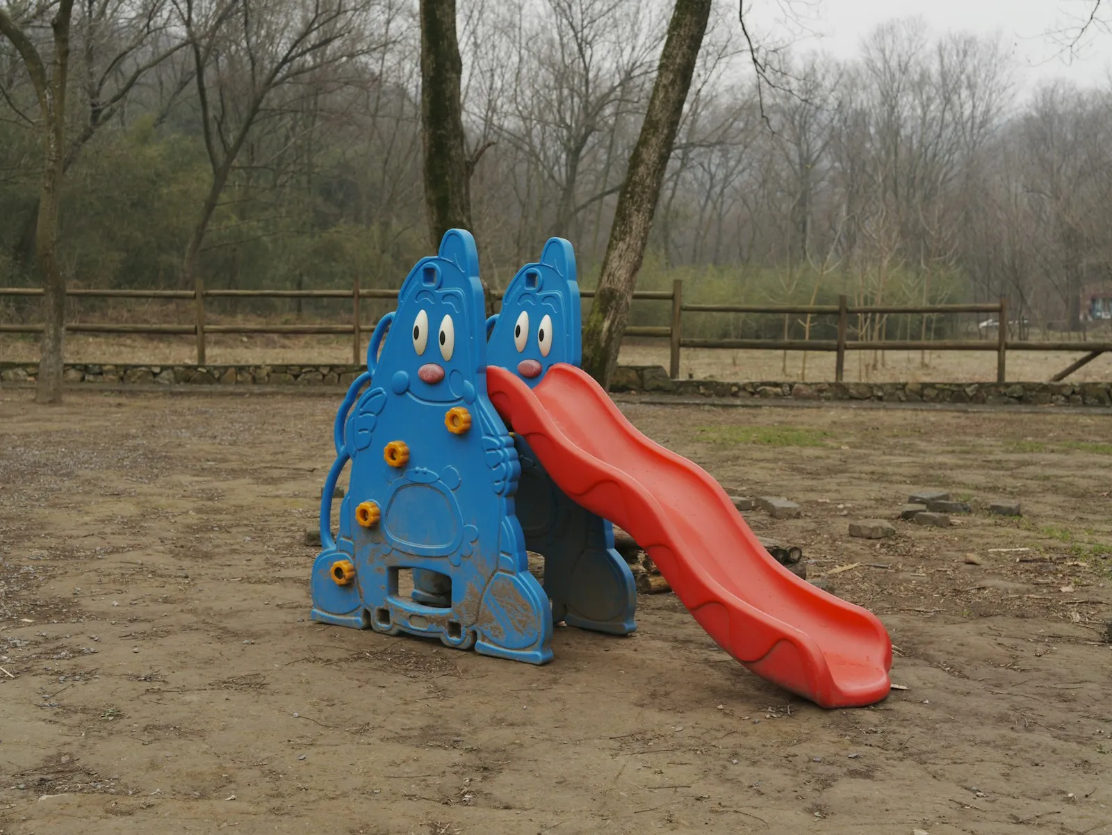 Playground slide in Ottawa