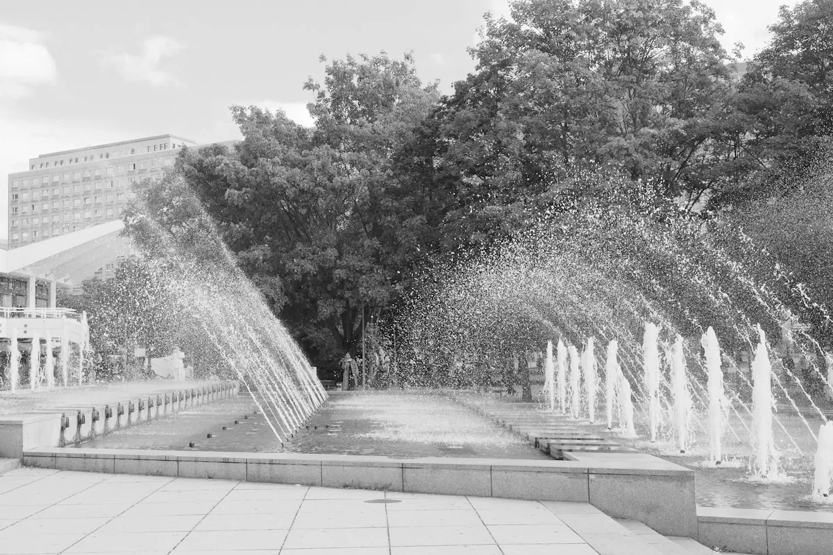 Brewer Park splash pad near Rideau River