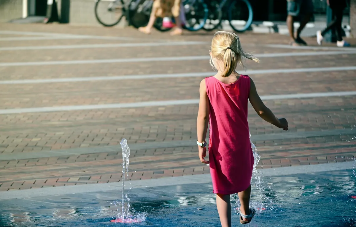 Walter Baker splash pad with family-friendly features