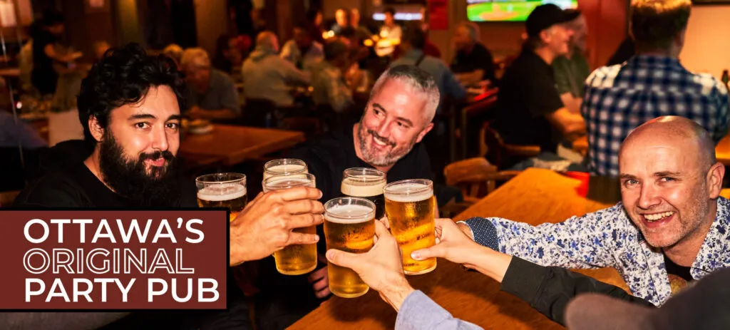 The Prescott sports bar interior