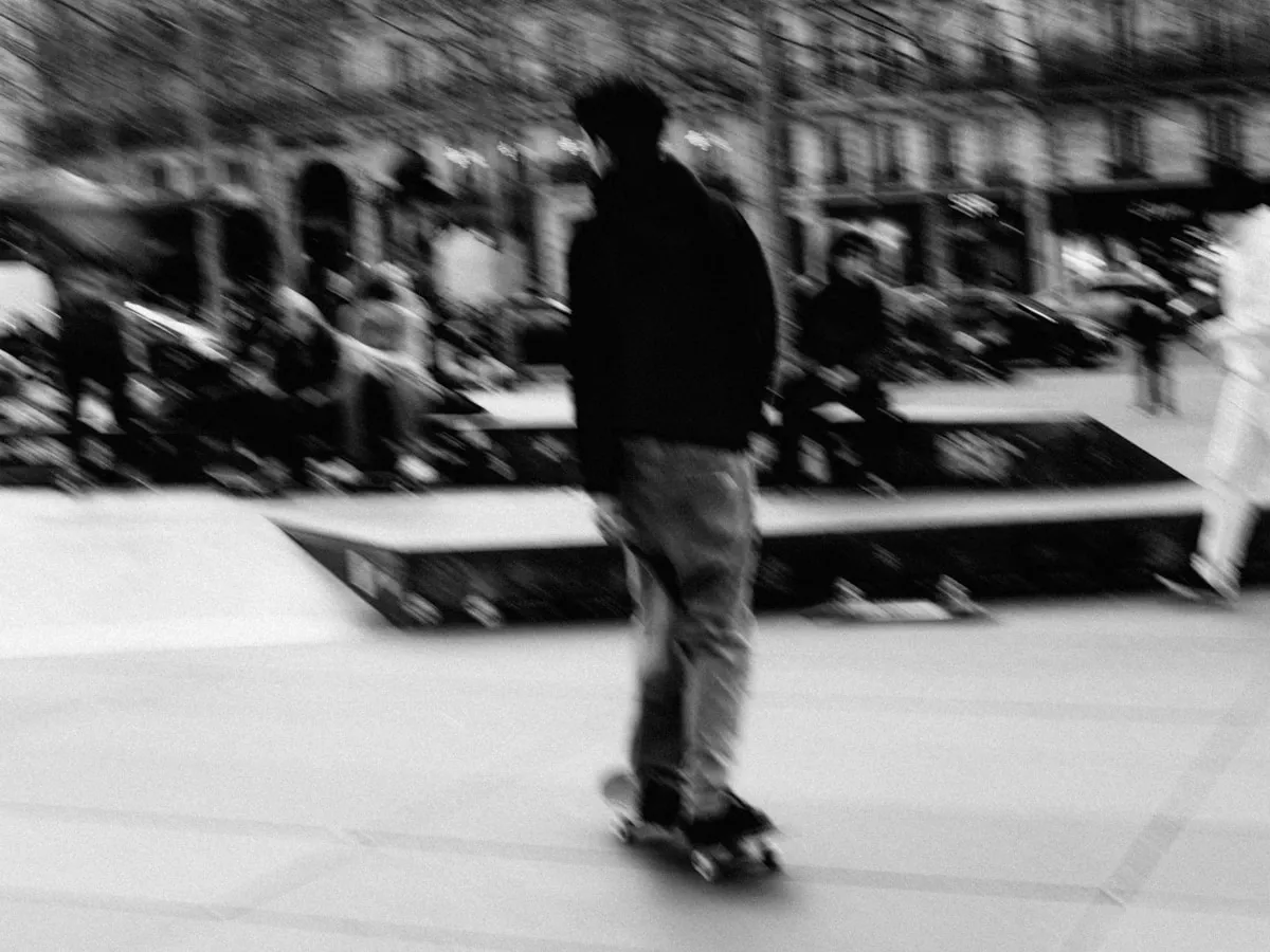 Skaters enjoying the Rideau Canal Skateway with Parliament Hill in background