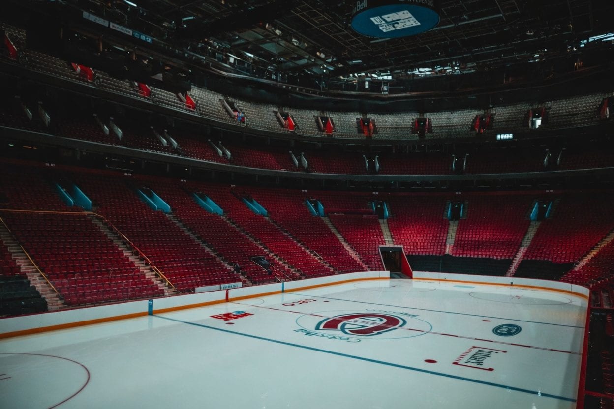 World Junior Championship hockey game