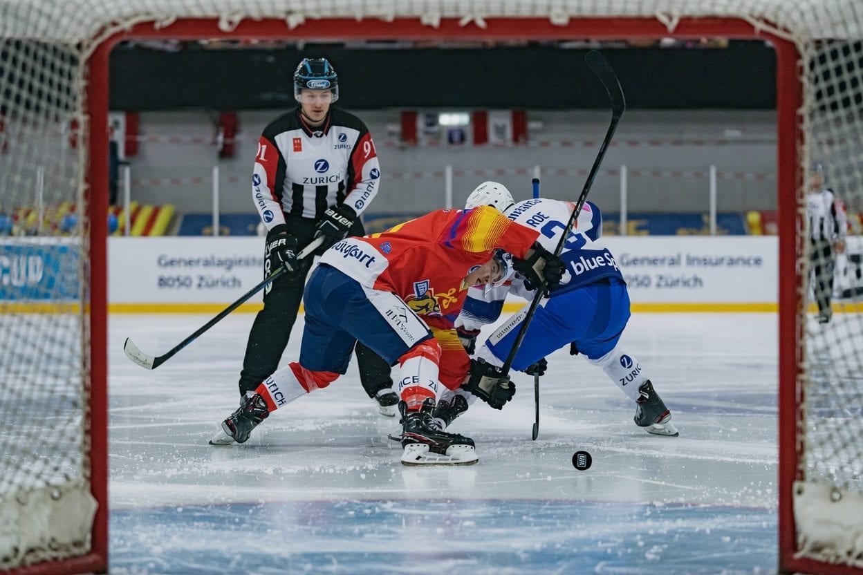 Hockey game NHL arena