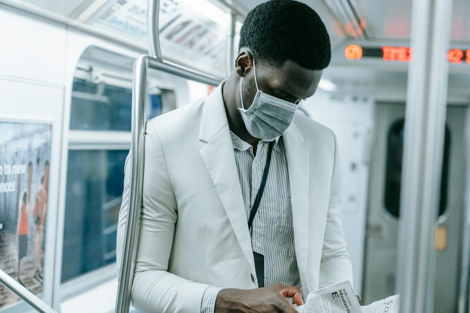 Hospital emergency room and healthcare workers during flu season