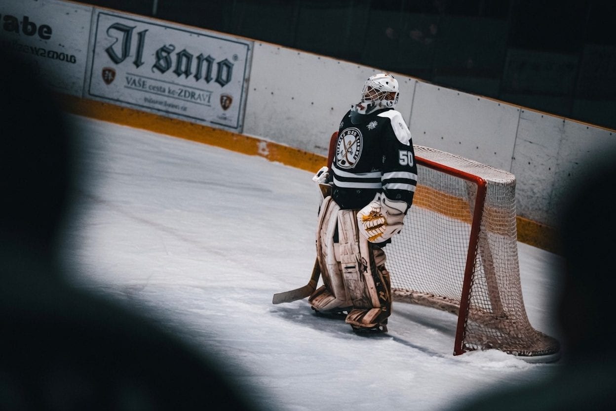 Ottawa Senators hockey goaltender equipment