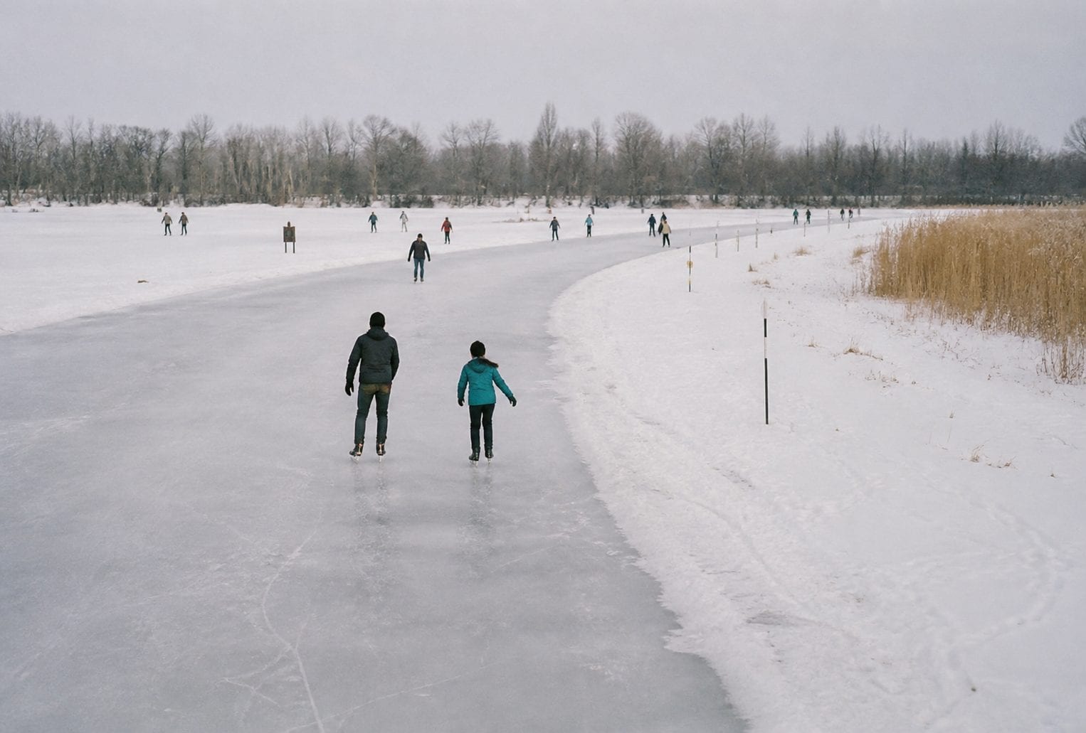Rideau Canal Skateway in winter