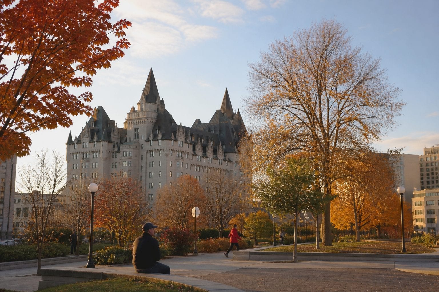 City Hall Ottawa winter
