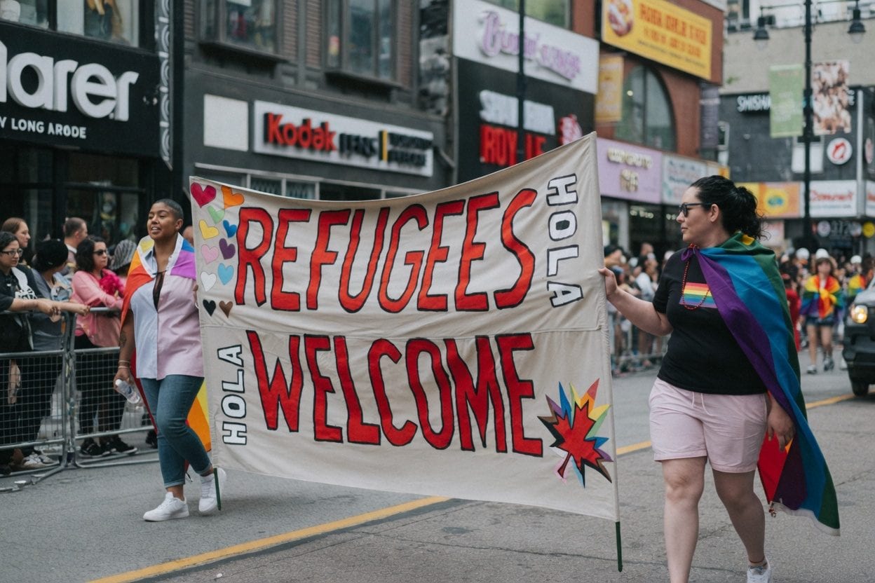 Newcomers at Ottawa welcome centre