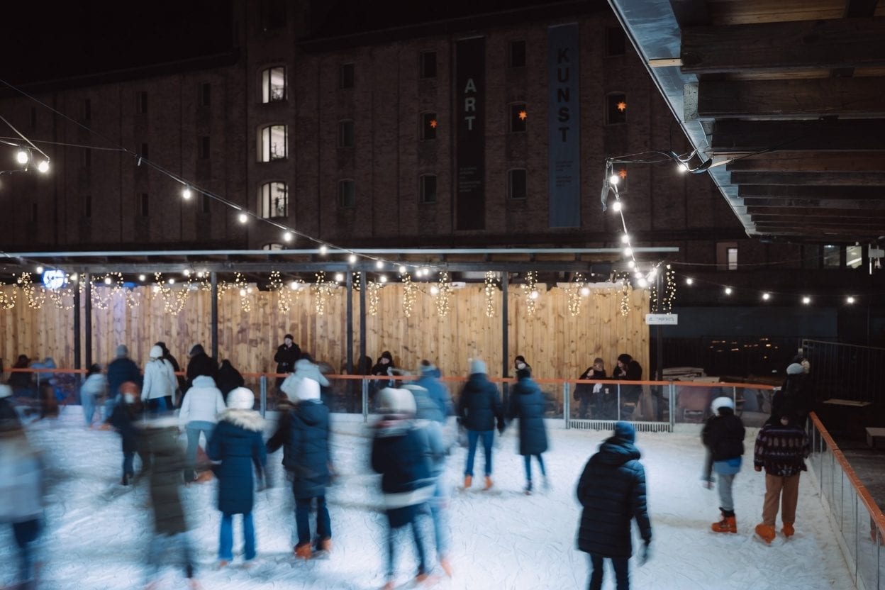 Ottawa Rideau Canal Skateway winter