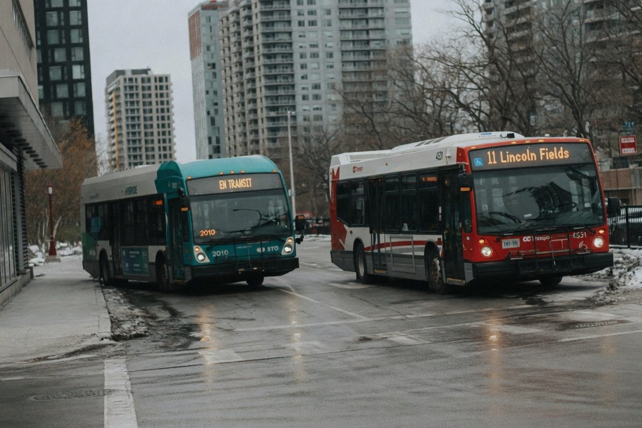 Winter weather in Ottawa