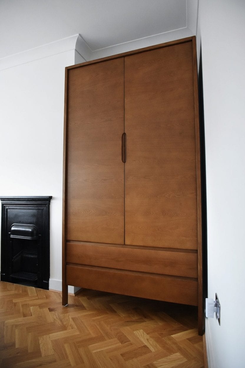 Estate sale with antique furniture