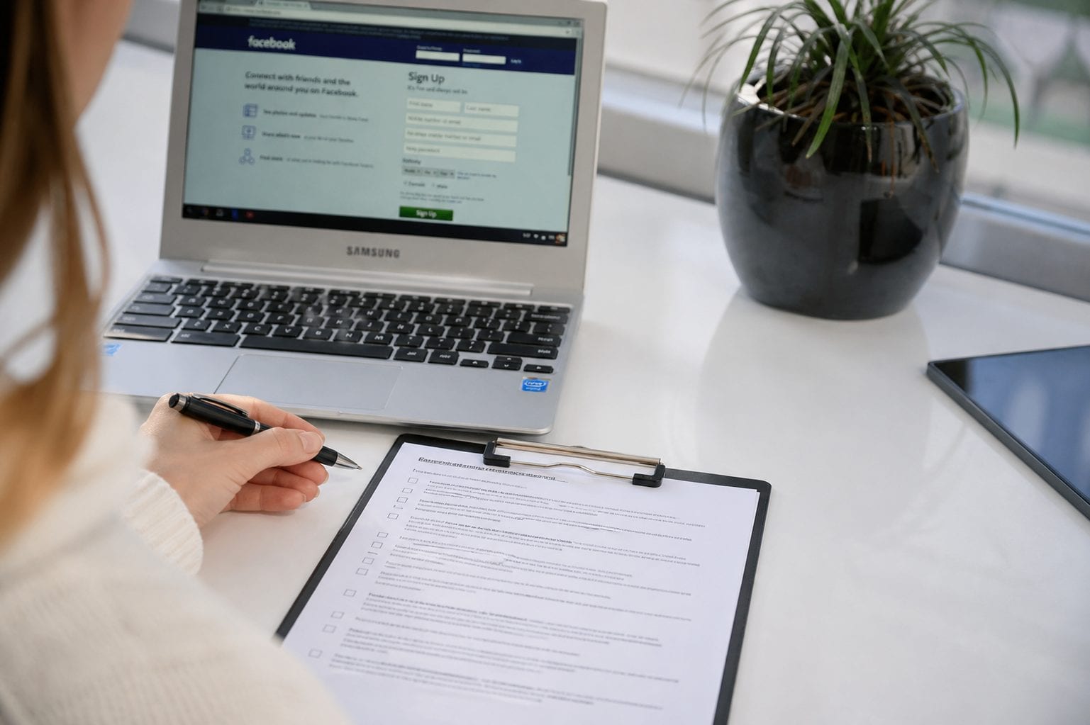 Membership signup checklist and contract review before joining