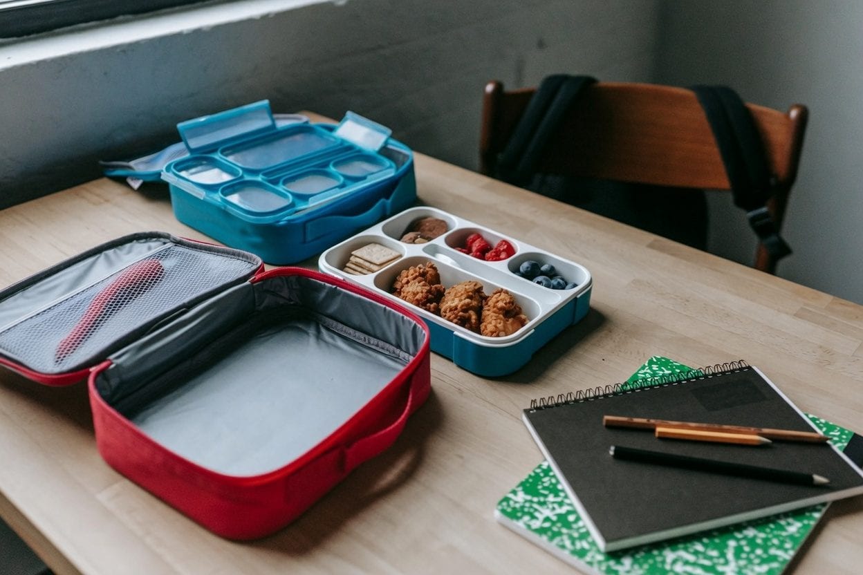 Healthy school lunch options