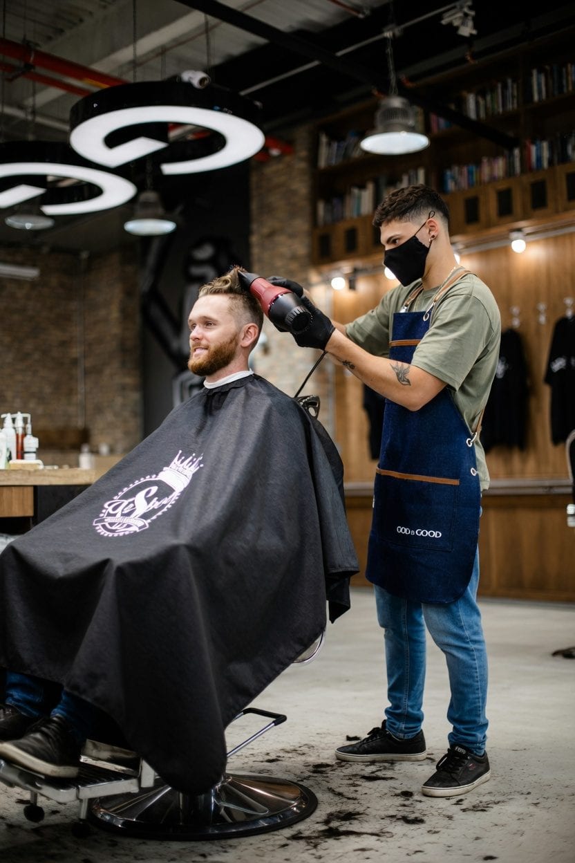 Barbershop comparison styling options