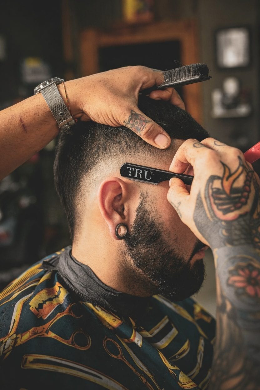 Hair Fellas Barbershop modern interior