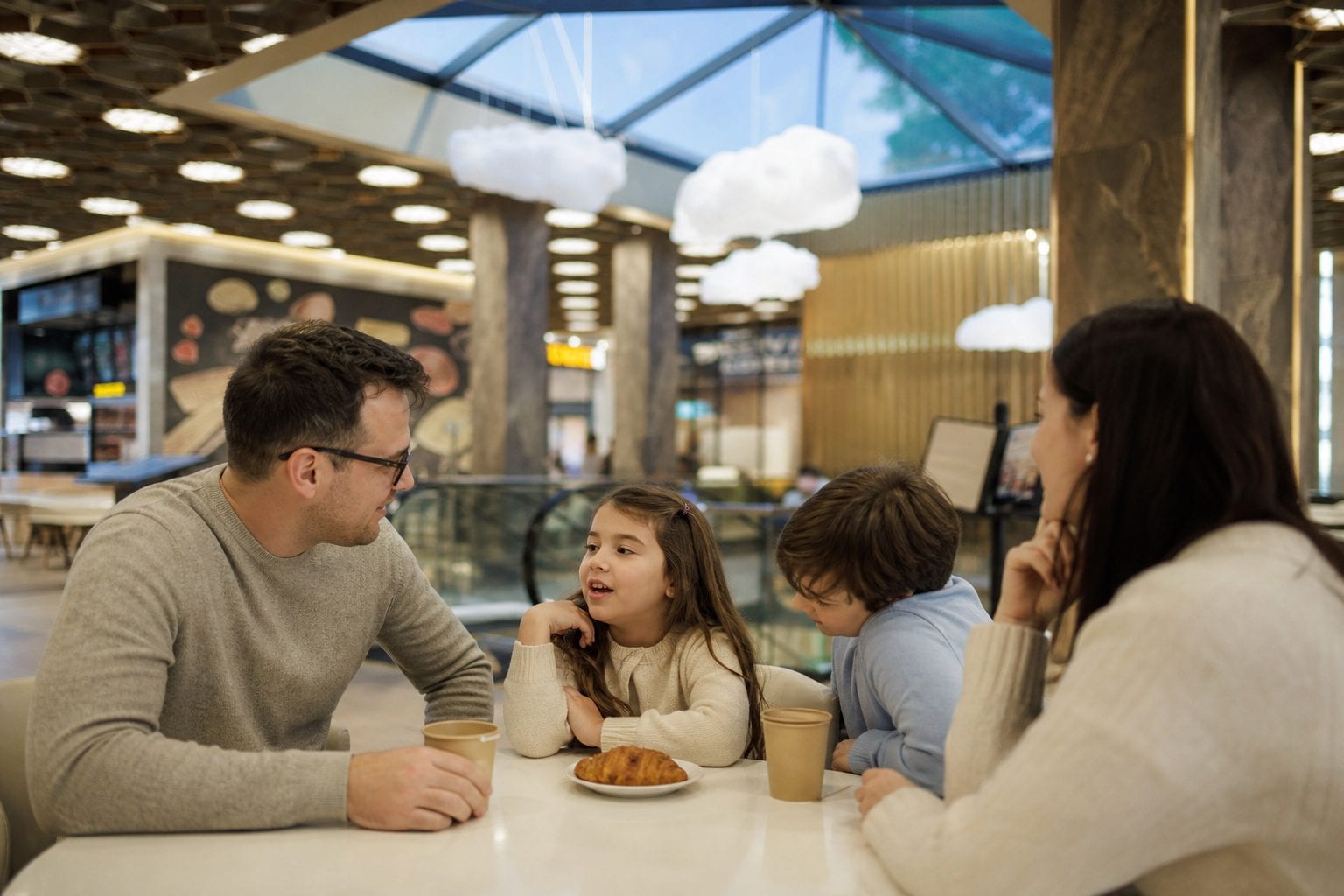 Bayshore food court family
