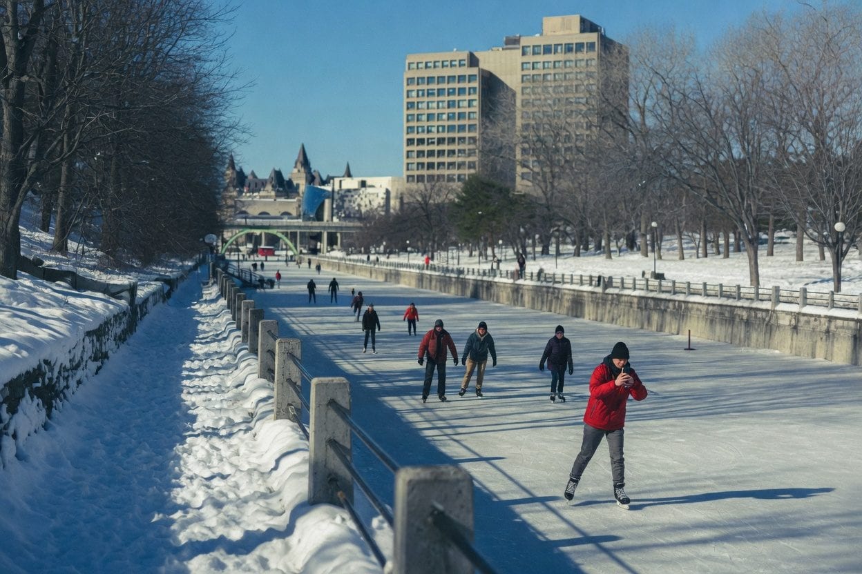 Rideau Canal spring walk