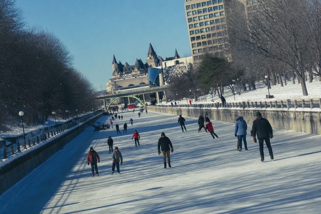 Rideau Canal walkway