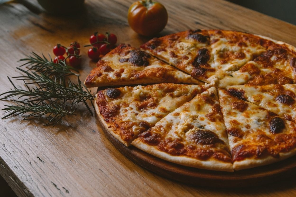New York style pizza slice