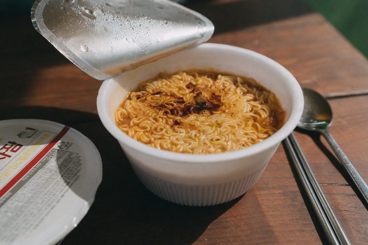Variety of ramen styles