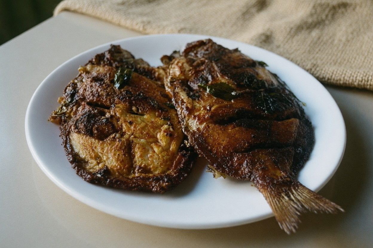 Coconut Lagoon Kerala buffet