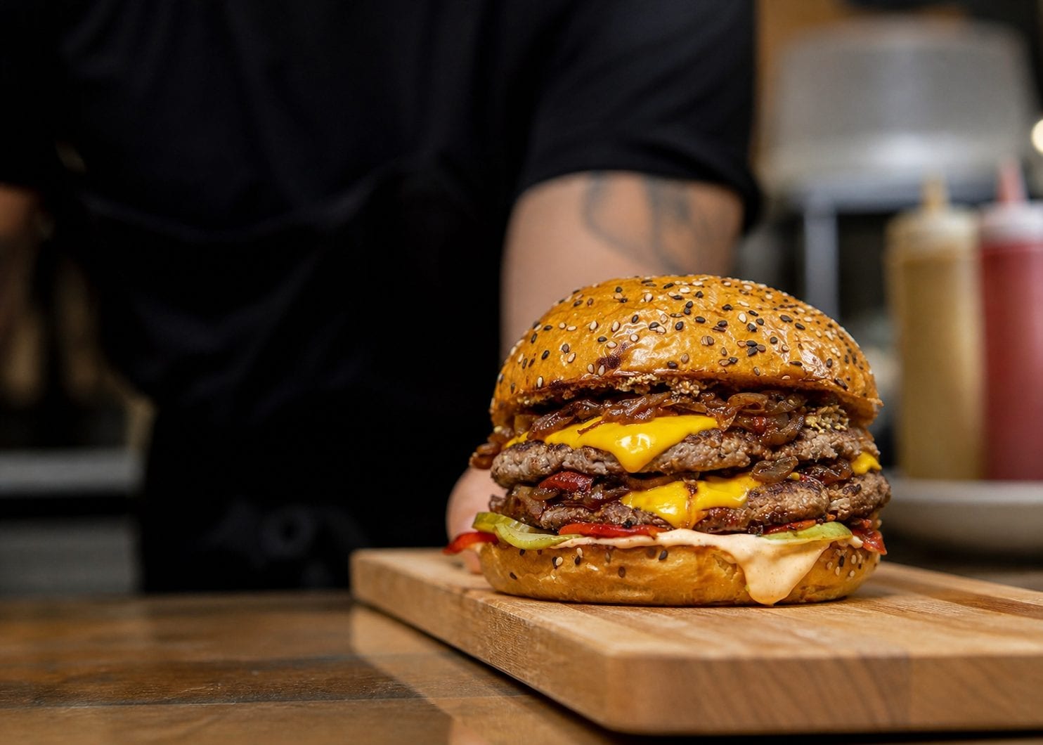 Ottawa burger restaurant interior