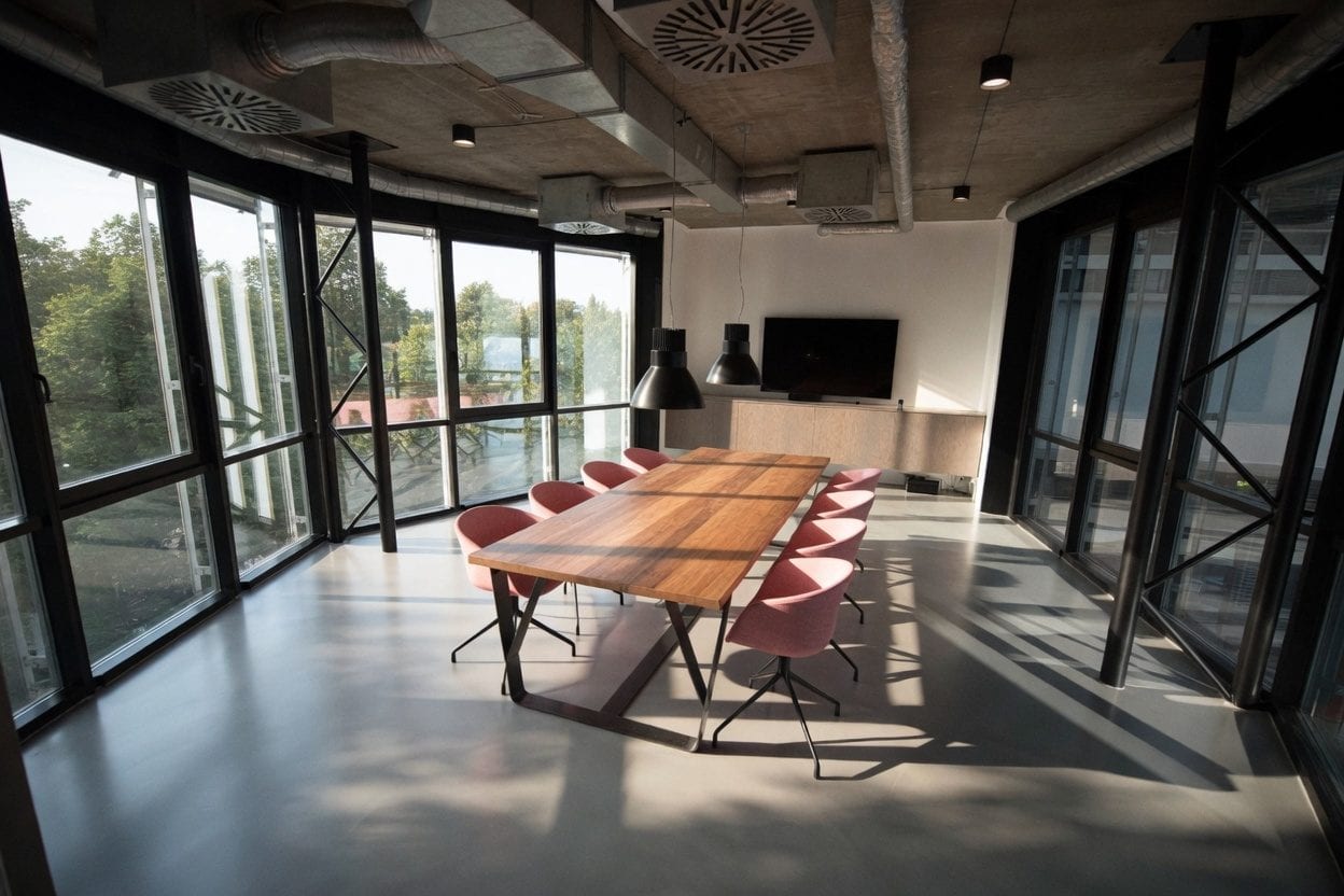 Clean commercial space