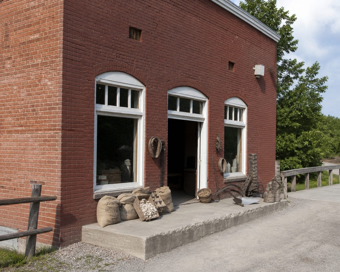 Historic general store at Cumberland Heritage Village