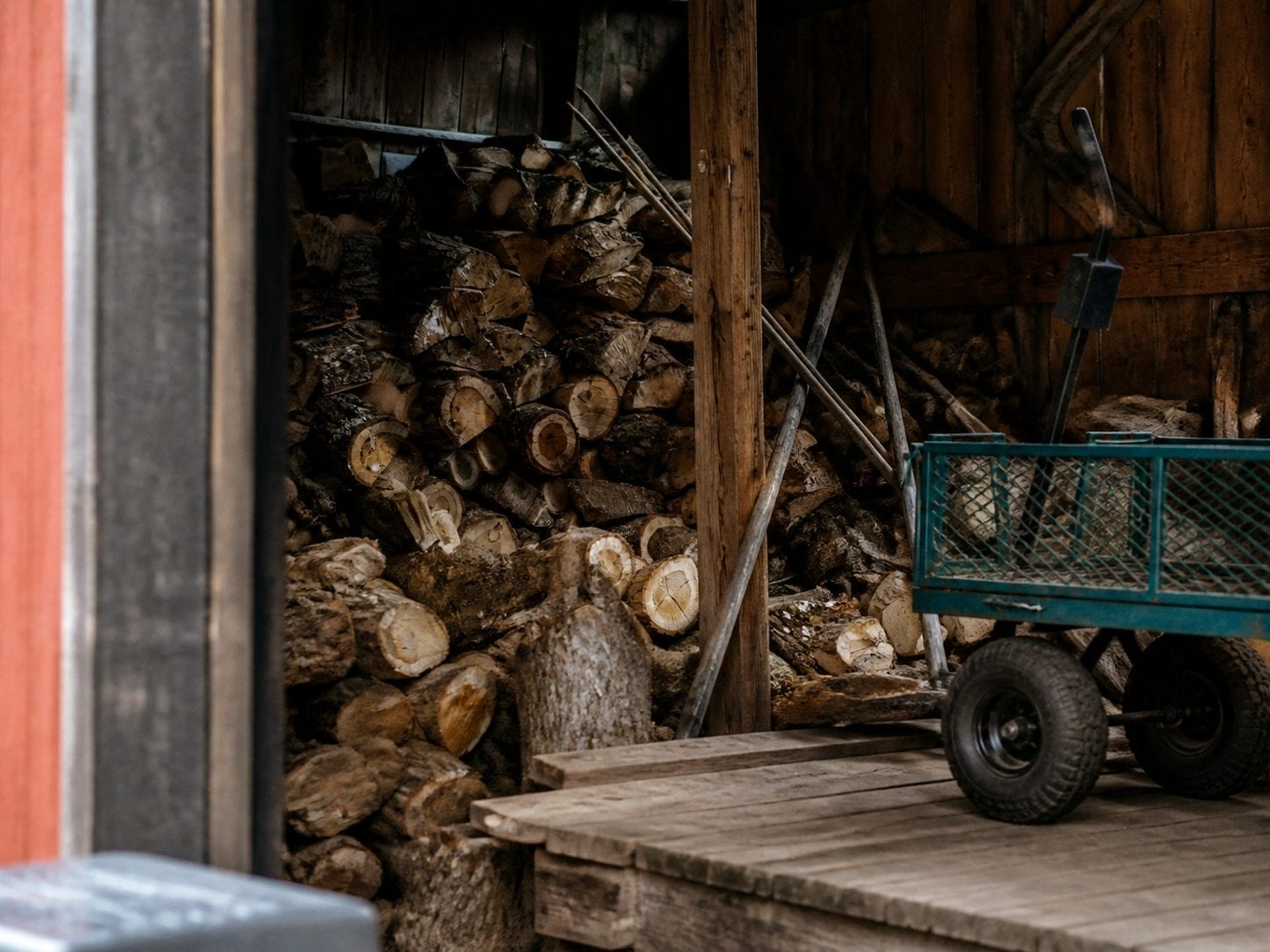 Sawmill building at Cumberland Heritage Village Museum