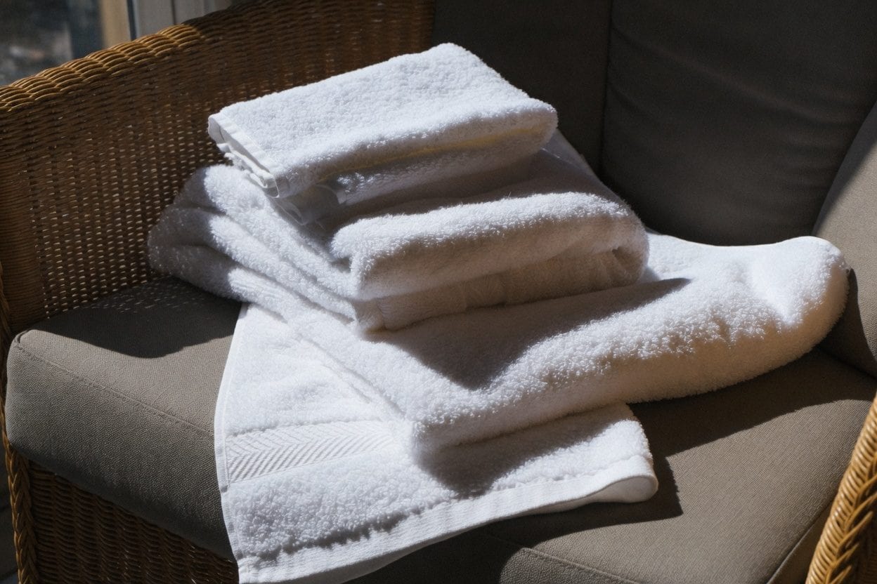 Massage oils and towels