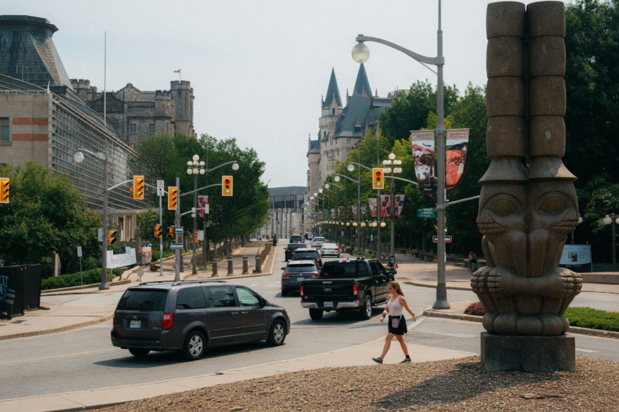 Downtown Ottawa streetscape