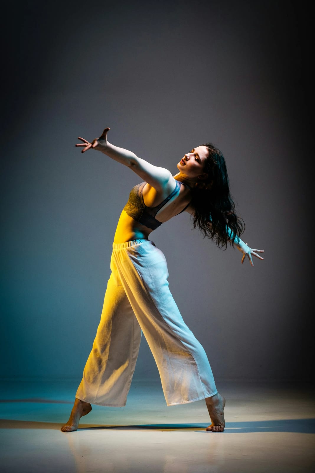 Vibrant Latin dance performance with colorful costumes.