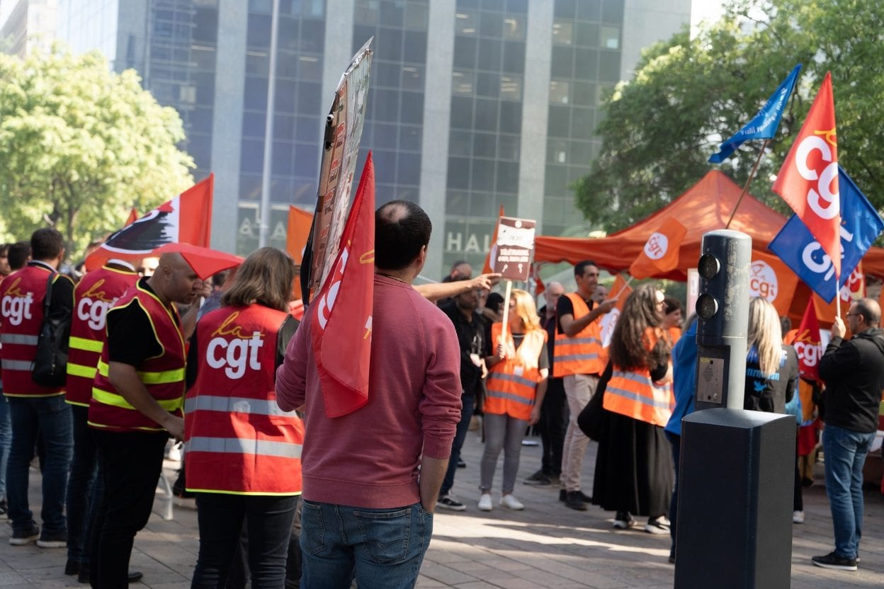 PSAC union rally on Parliament Hill
