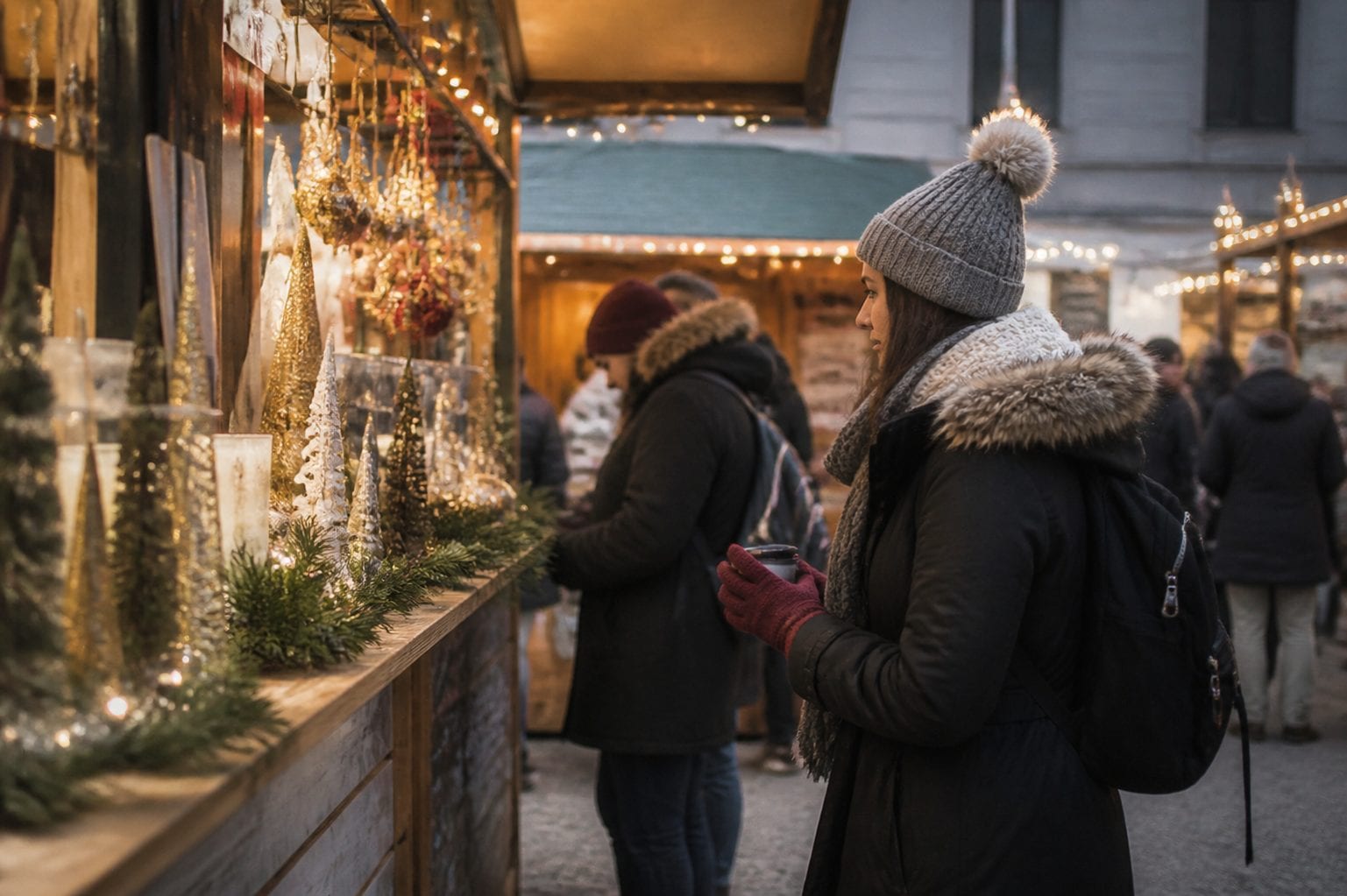 Ottawa Christmas Market lights