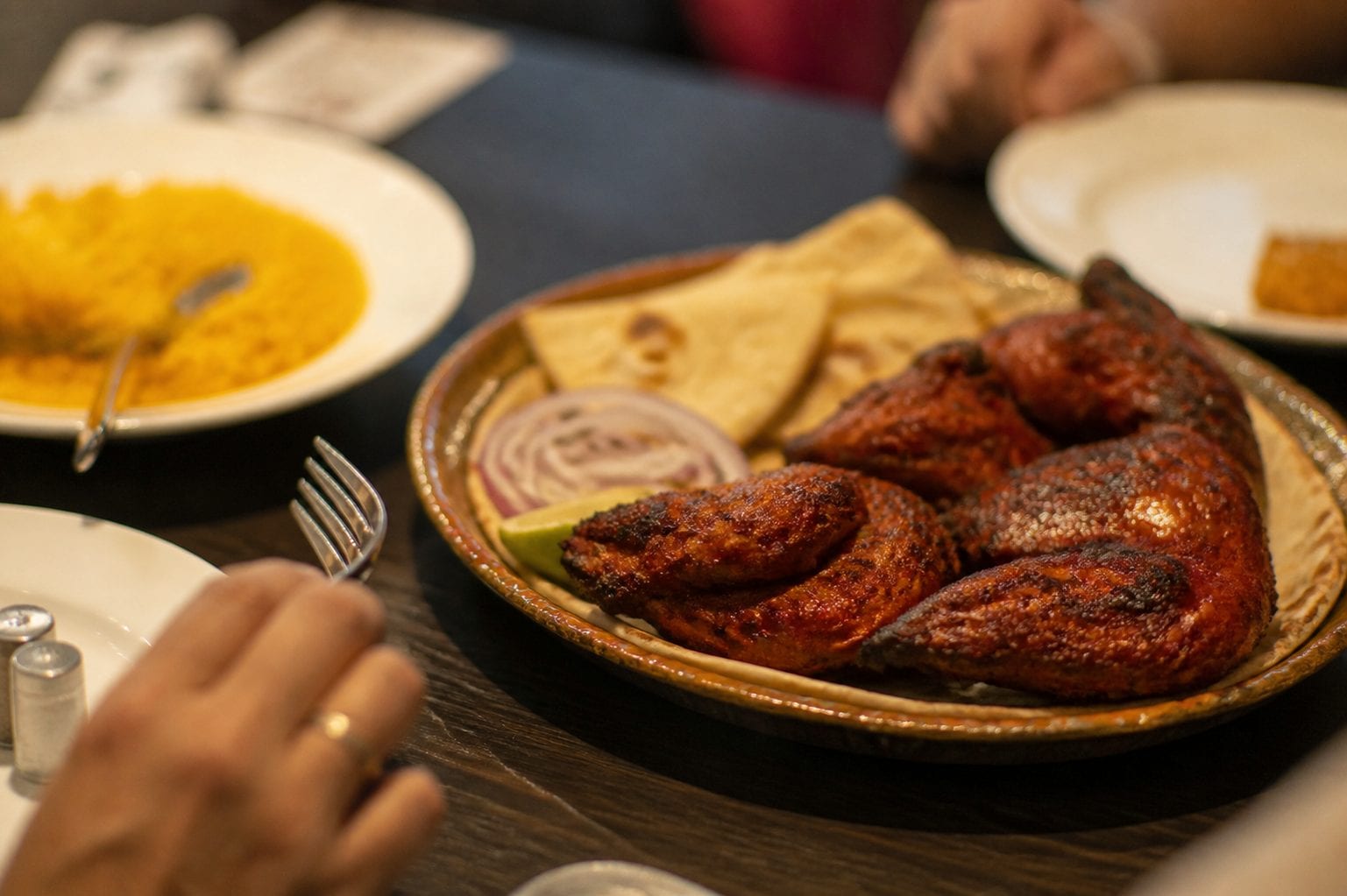 Fried chicken comparison spread
