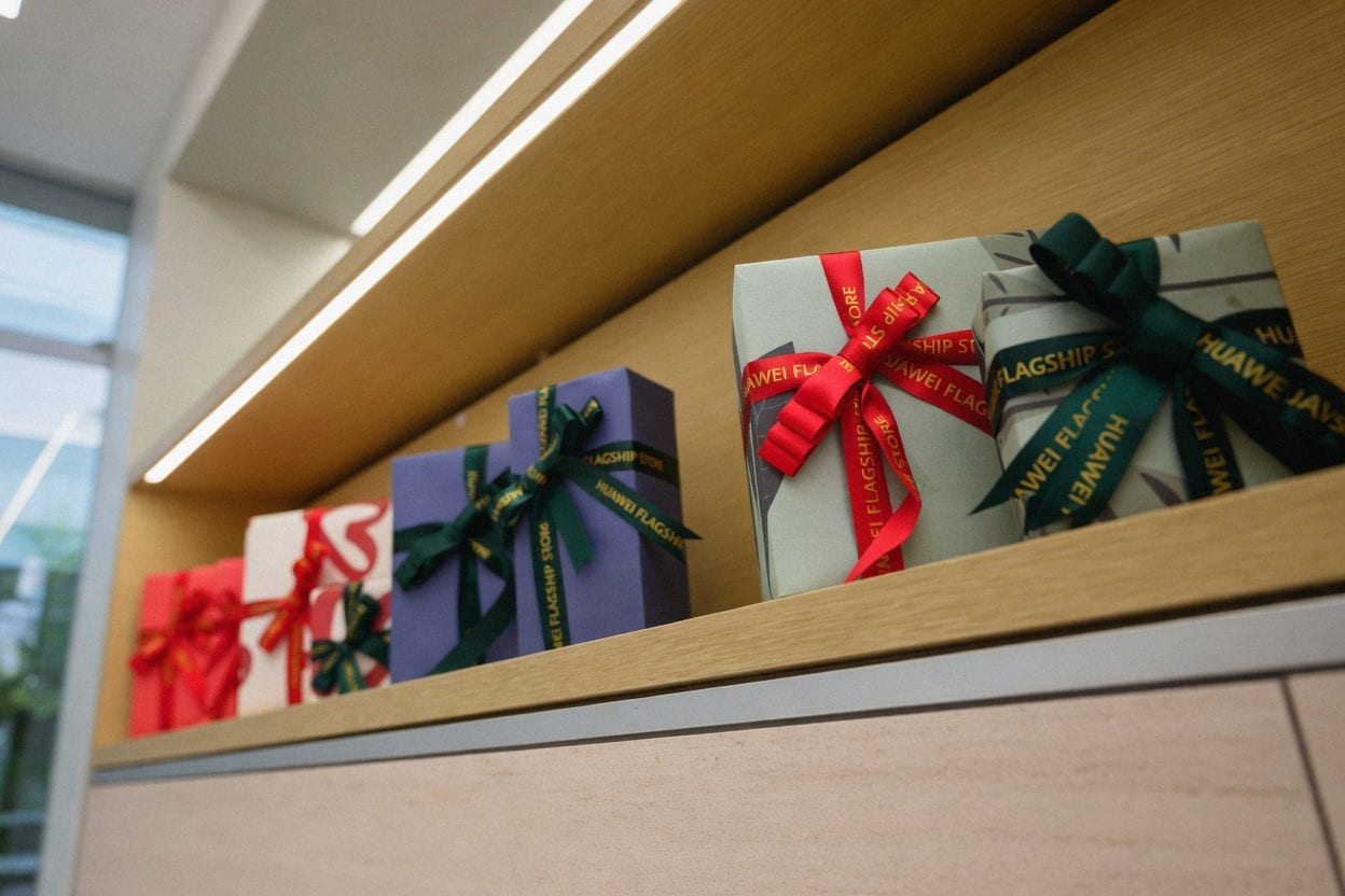 Gift boxes and Canadian-made souvenirs