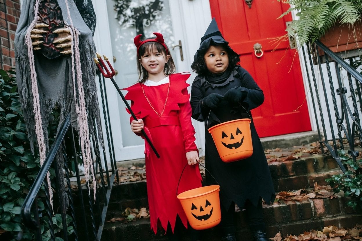Halloween safety - well-lit trick-or-treating