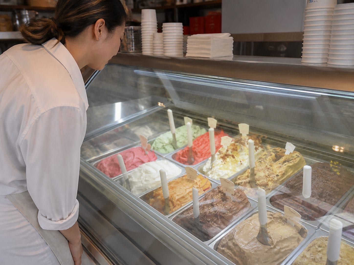 Moo Shu Ice Cream storefront in Chinatown