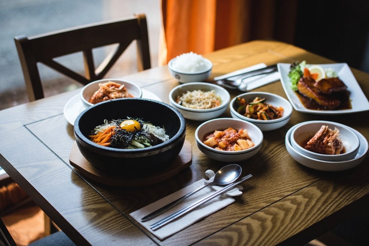 In's Kitchen set menu Korean food