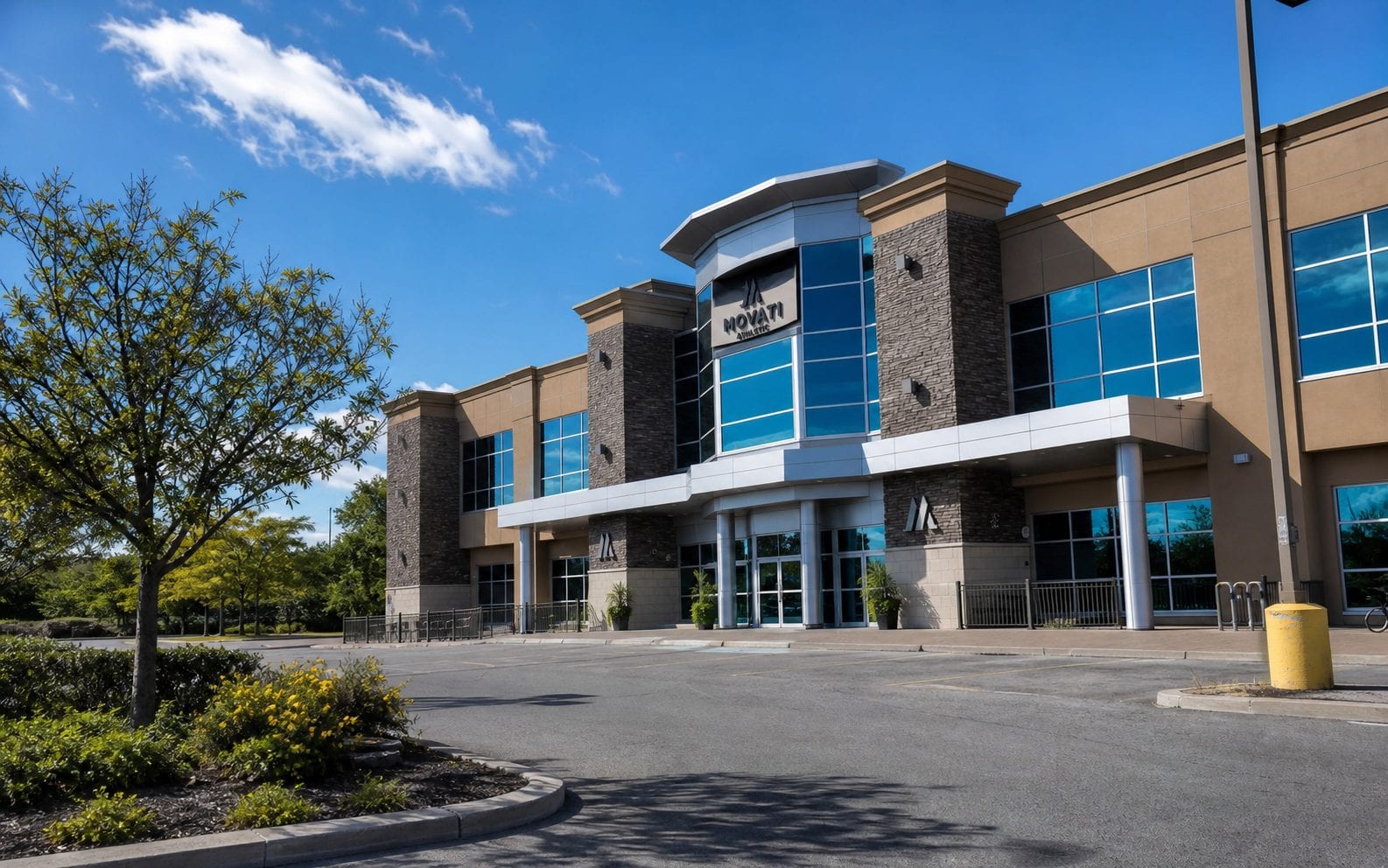 Movati Athletic Orleans exterior in the Innes Road and Belcourt retail area