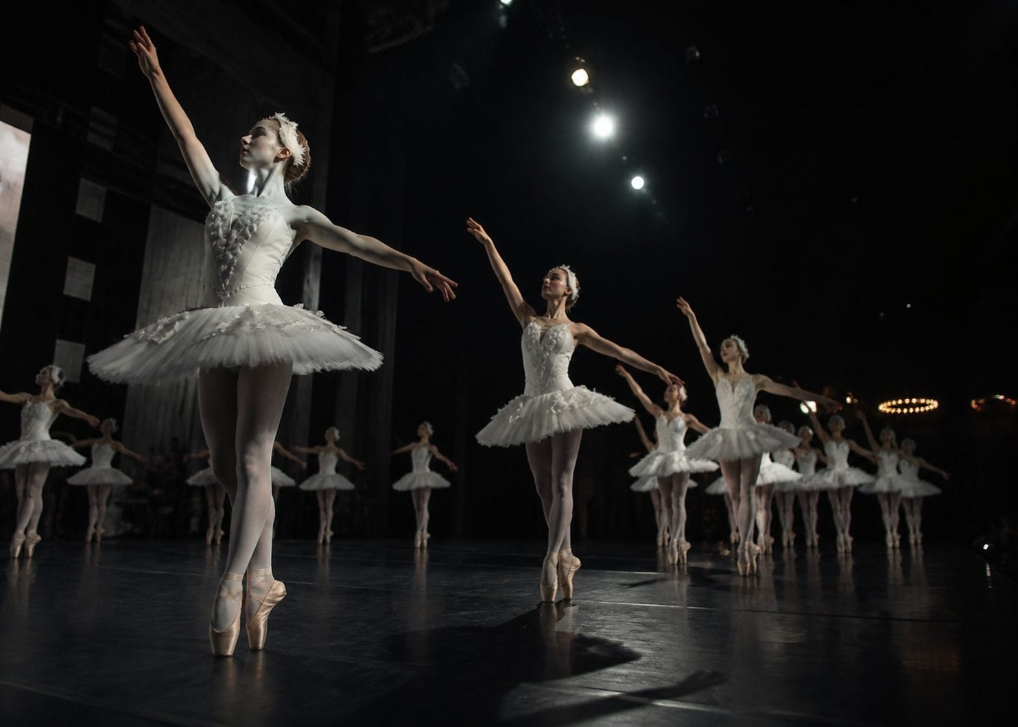 Ballet dancers performing The Nutcracker