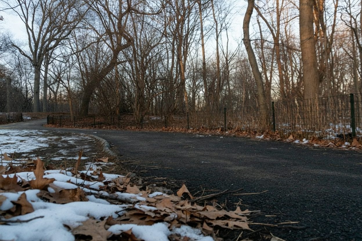 Rideau Canal path and late-winter trail conditions in March